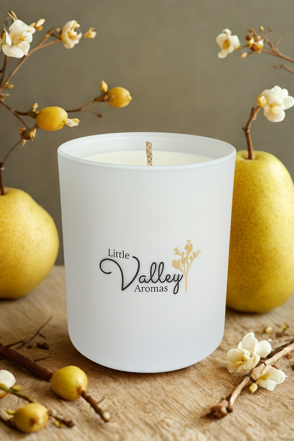 Pear and Freesia Soy Wax Candle