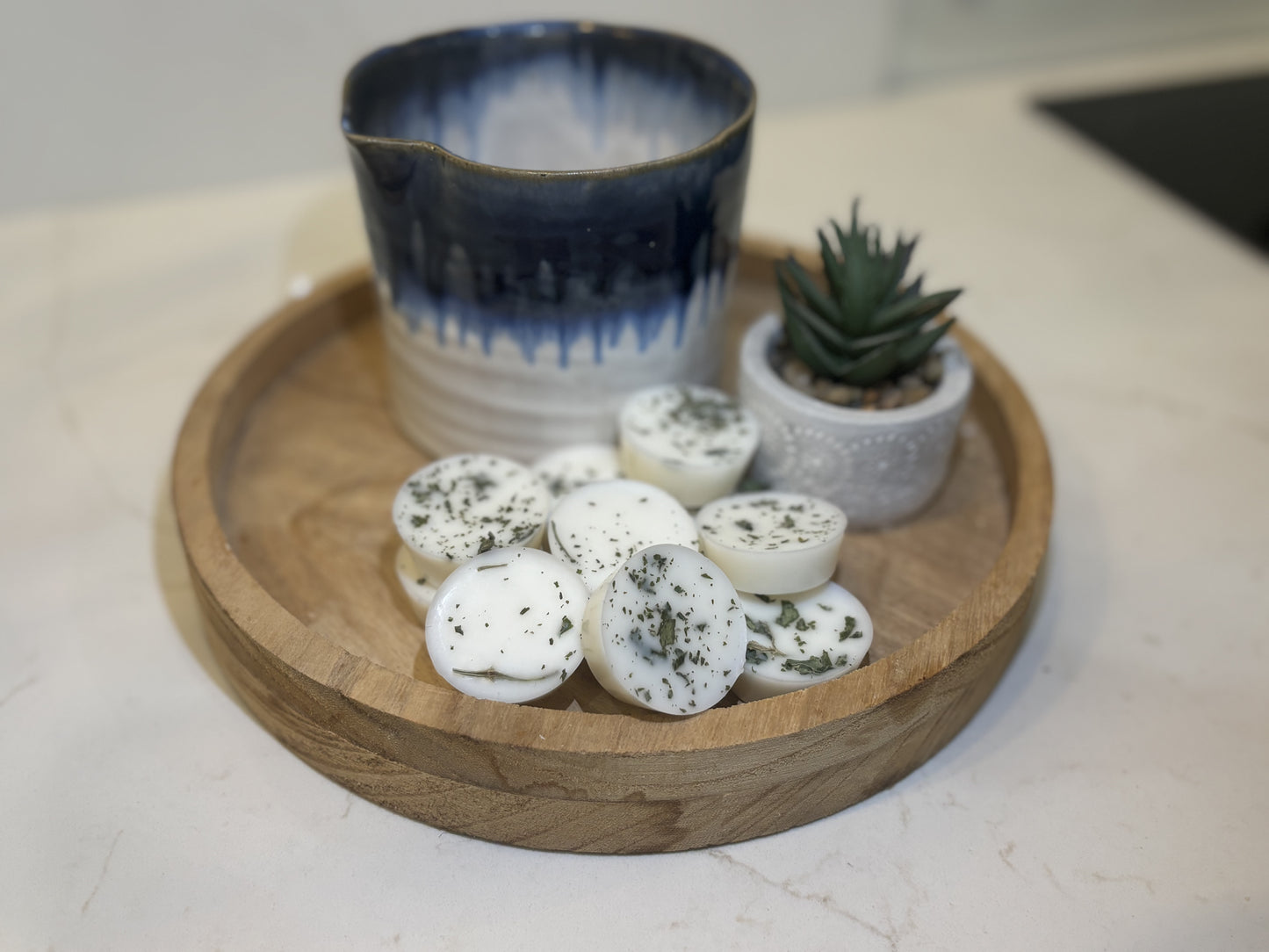 Citrus basil wax melt