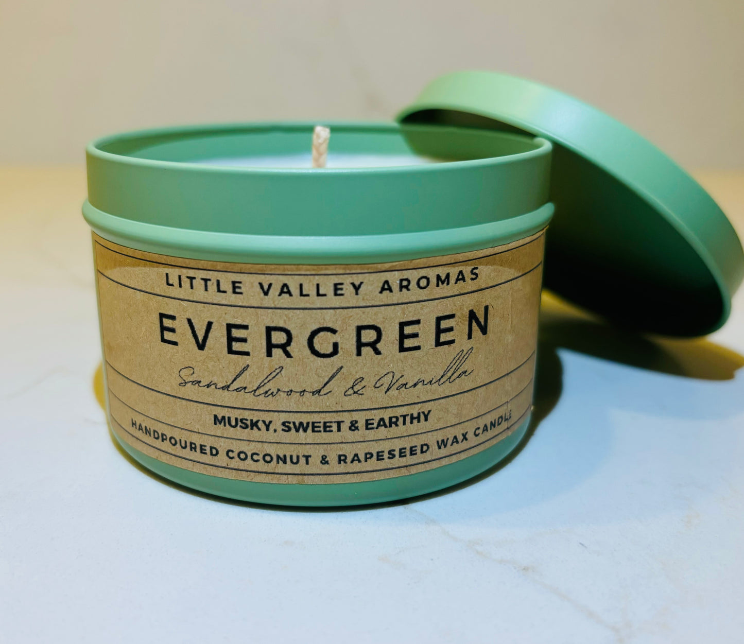 Evergreen Candle