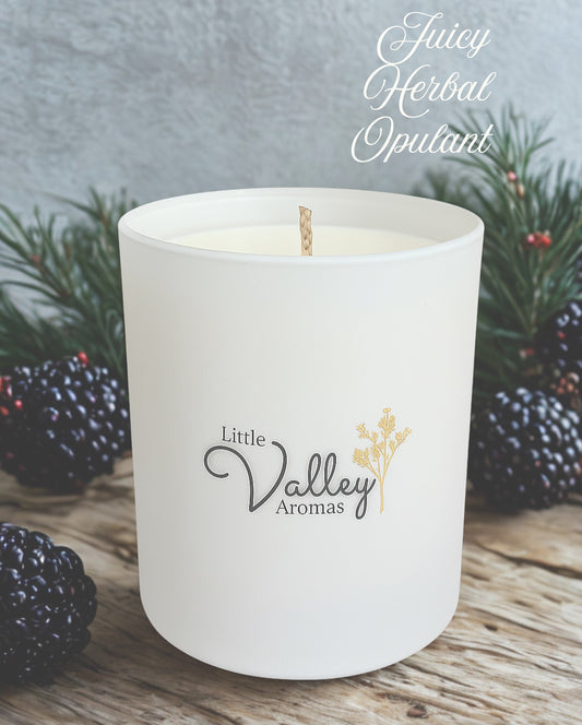 Blackberry & Bay soy wax candle