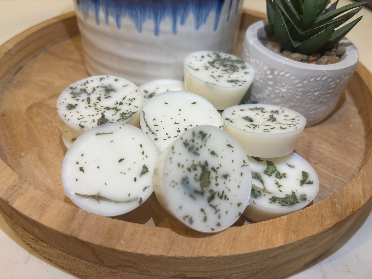 Citrus basil wax melt