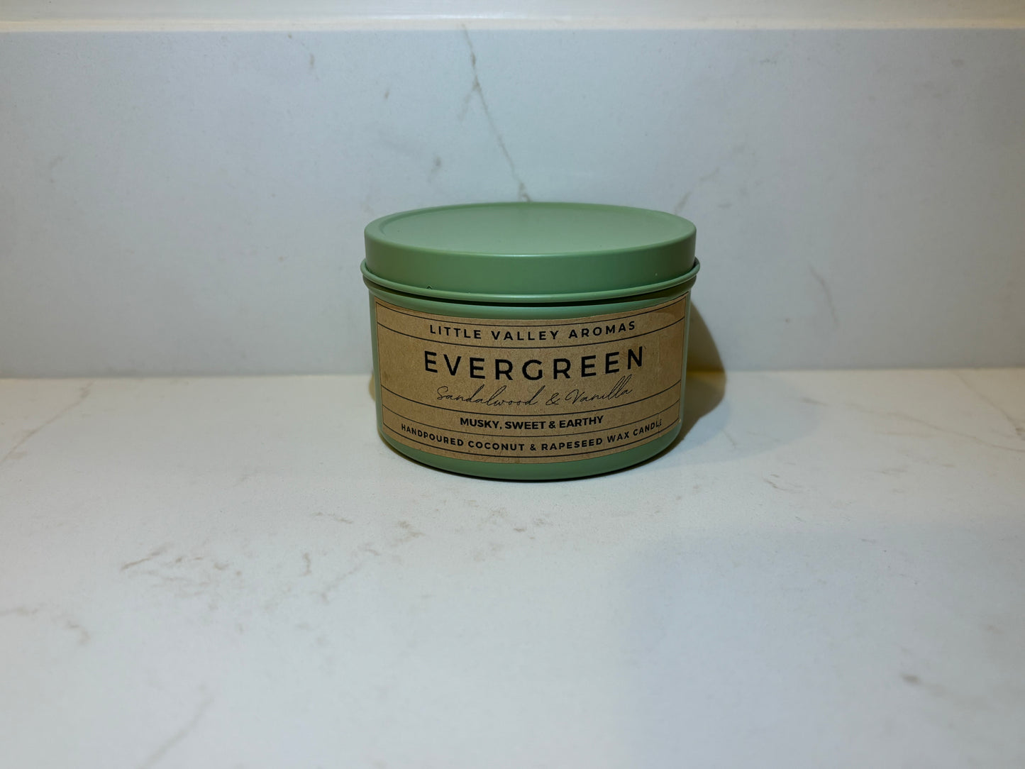 Evergreen Candle