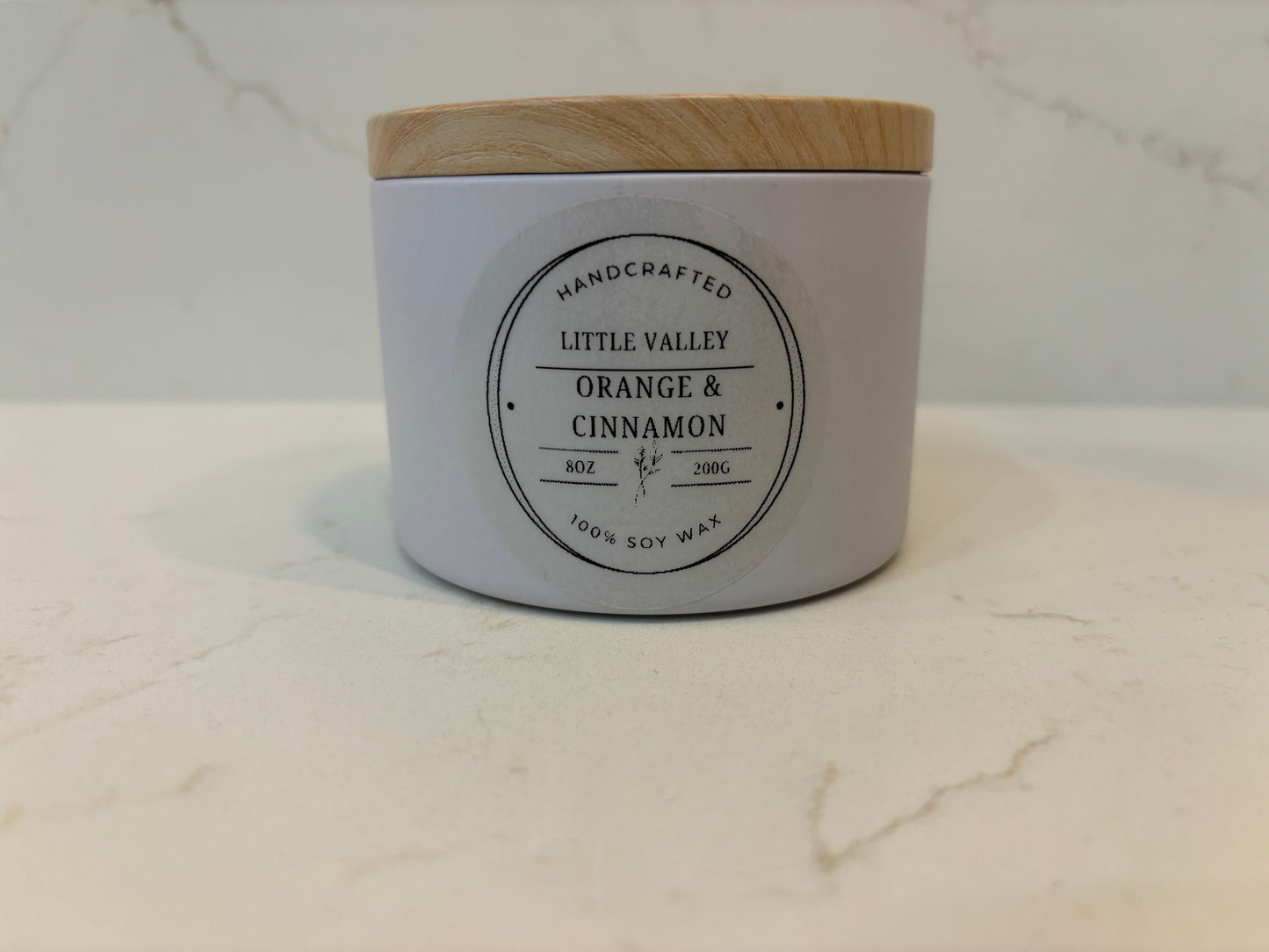 Orange & Cinnamon 200g Candle