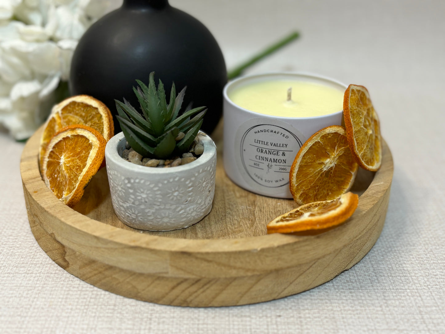 Orange & Cinnamon 200g Candle